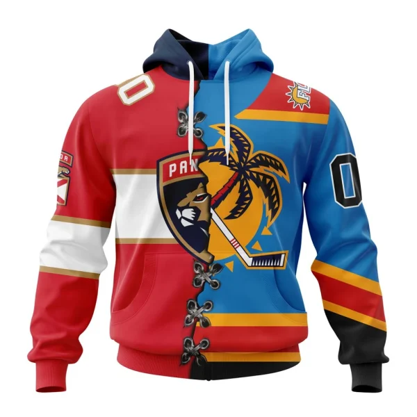 Hoodie NHL Florida Panthers Special Home Mix Reverse Retro Personalized Kits