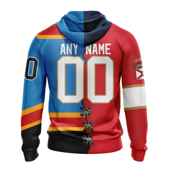 Hoodie NHL Florida Panthers Special Home Mix Reverse Retro Personalized Kits - Image 2