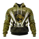 Hoodie NHL Florida Panthers Special Military Camo Kits For Veterans Day And Rememberance Day St2201
