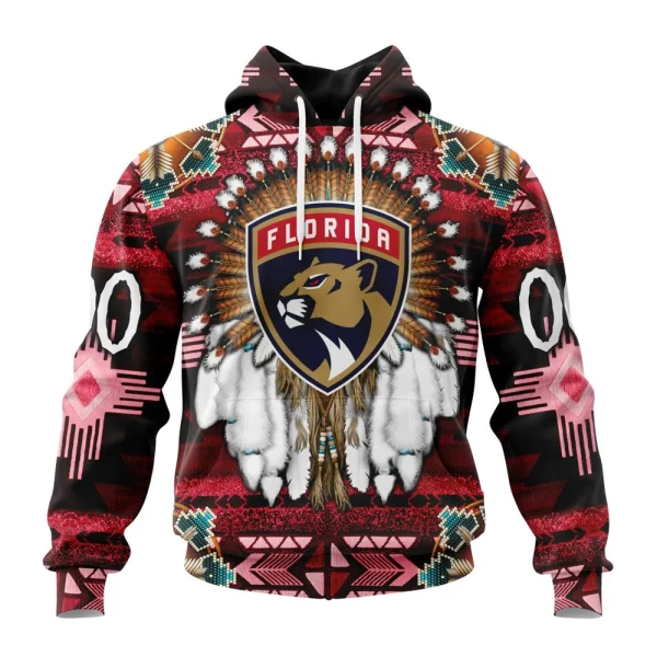 Hoodie NHL Florida Panthers Special Native Costume Design St2202