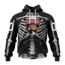 Hoodie NHL Florida Panthers Special Skeleton Costume For Halloween St2301