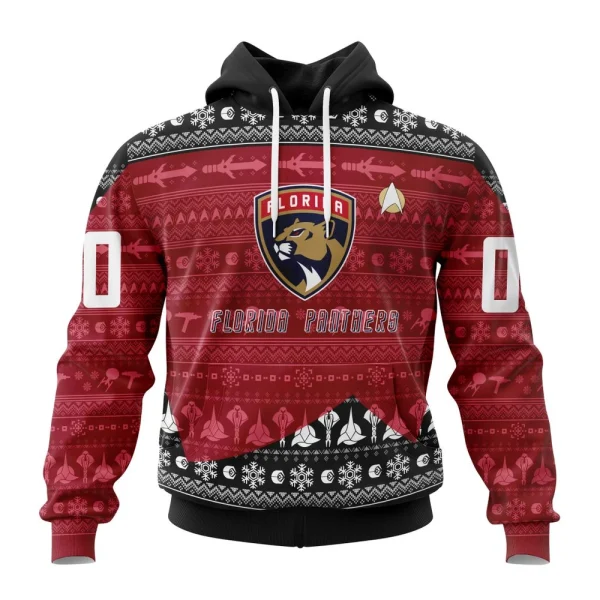 Hoodie NHL Florida Panthers Special Star Trek Design St2201