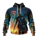 Hoodie NHL Florida Panthers Special Star Wars The Mandalorian Design St2401