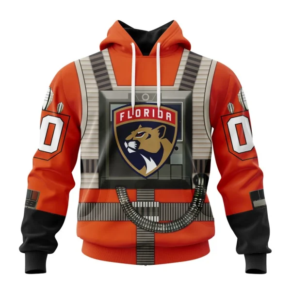 Hoodie NHL Florida Panthers Star Wars Rebel Pilot Design St2201