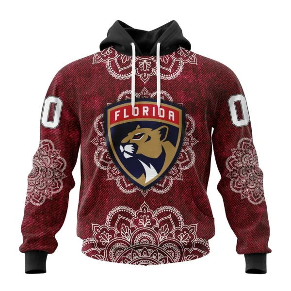 Hoodie NHL Florida Panthers, Specialized Mandala Style St2201