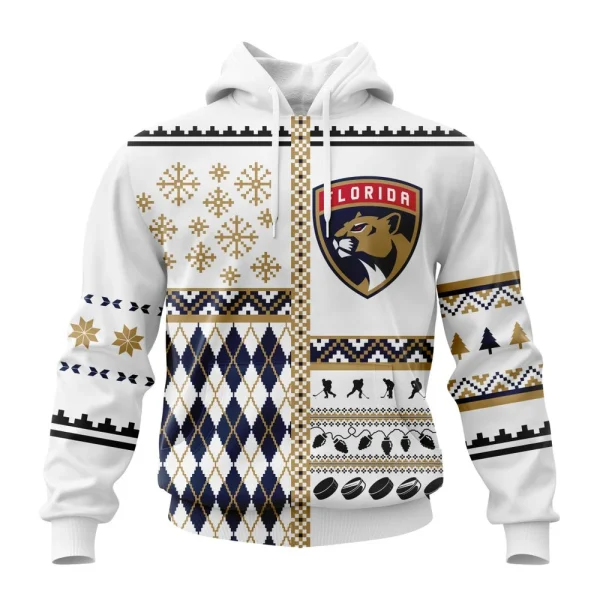Hoodie NHL Florida Panthers, Specialized Unisex Christmas Is Coming V01