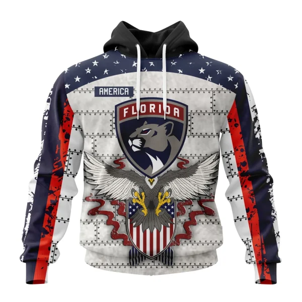 Hoodie NHL Florida Panthers, Specialized Unisex In Us Concepts V0222
