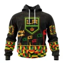 Hoodie NHL Los Angeles Kings Special Design Celebrate Black History Month St2201