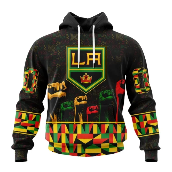 Hoodie NHL Los Angeles Kings Special Design Celebrate Black History Month St2201