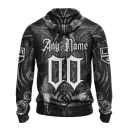 Hoodie NHL Los Angeles Kings Special Design With Skull Art St2203