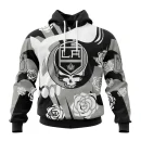 Hoodie NHL Los Angeles Kings Special Grateful Dead Design St2305