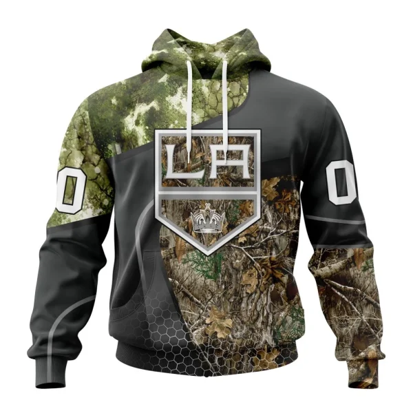 Hoodie NHL Los Angeles Kings Special Hunting Camo Design St2302