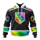 Hoodie NHL Los Angeles Kings Special Pride Design Hockey Is For Everyone