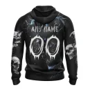 Hoodie NHL Los Angeles Kings Special Skull Art Design St2301