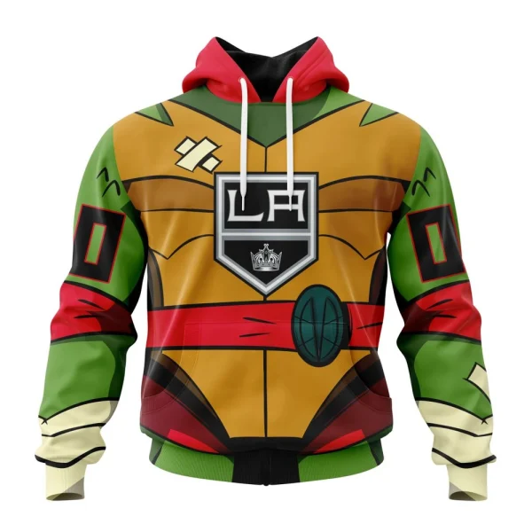 Hoodie NHL Los Angeles Kings Special Teenage Mutant Ninja Turtles Design St2301