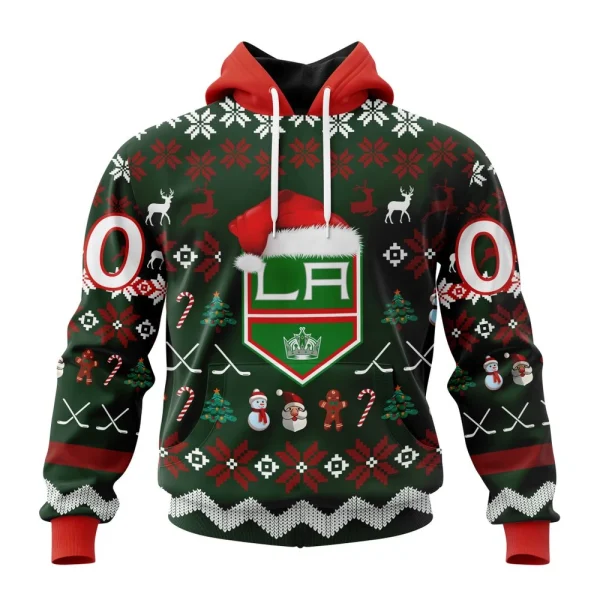 Hoodie NHL Los Angeles Kings, Specialized Unisex Christmas Is Coming
