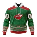 Hoodie NHL Minnesota Wild Special Christmas Apparel St2201
