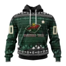 Hoodie NHL Minnesota Wild Special Star Trek Design St2201