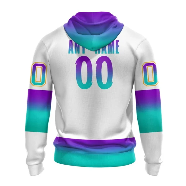 Hoodie NHL Minnesota Wild Special Whiteout Design St2401 - Image 2