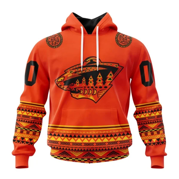 Hoodie NHL Minnesota Wild, Specialized National Day For Truth And Reconciliation