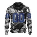 Hoodie NHL Montreal Canadiens Special Camo Armed Forces Design St2301