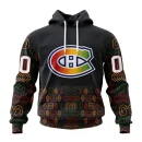 Hoodie NHL Montreal Canadiens Special Design For Black History Month St2401