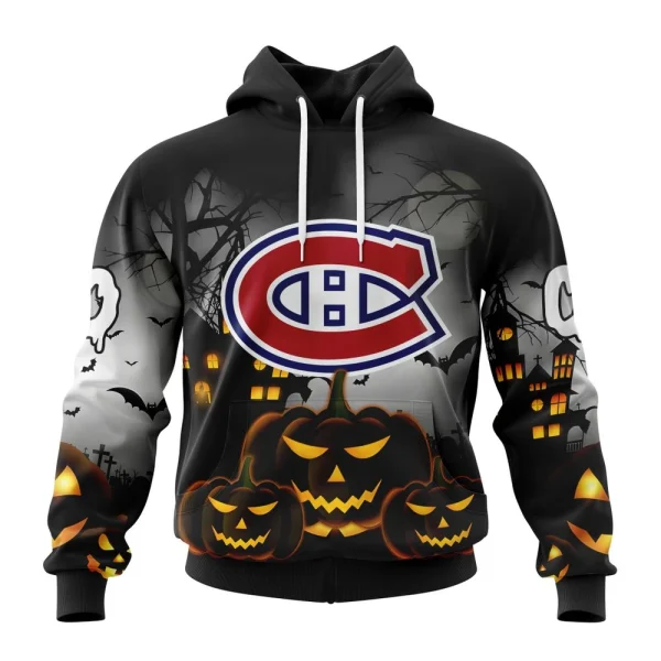 Hoodie NHL Montreal Canadiens Special Design For Halloween St2302