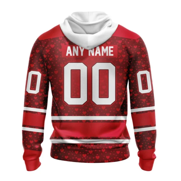 Hoodie NHL Montreal Canadiens Special Gift For Valentines Day St2401 - Image 2