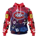 Hoodie NHL Montreal Canadiens X Hawaii Specialized Design For Hawaiia V0122