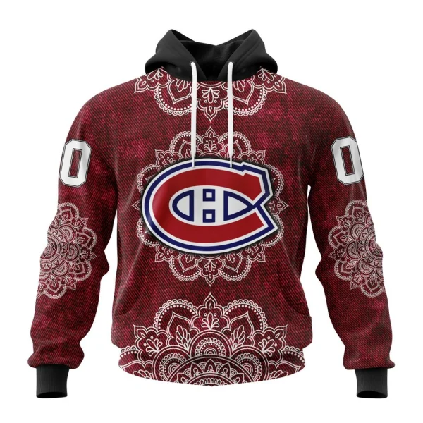 Hoodie NHL Montreal Canadiens, Specialized Mandala Style St2201