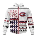 Hoodie NHL Montreal Canadiens, Specialized Unisex Christmas Is Coming V01