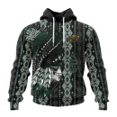 Hoodie NHL Minnesota Wild Special Skull Native Design St2301