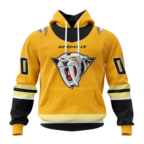 Hoodie NHL Nashville Predators Reverse Retro Kits
