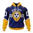 Hoodie NHL Nashville Predators Special City Connect Design St2402