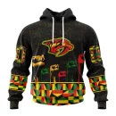 Hoodie NHL Nashville Predators Special Design Celebrate Black History Month St2201