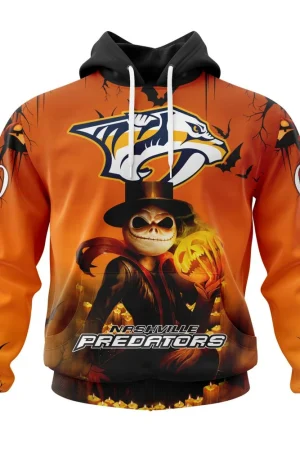 Hoodie NHL Nashville Predators Special Halloween Concepts St2201