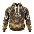Hoodie NHL Nashville Predators Special Native Costume Design St2201