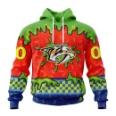 Hoodie NHL Nashville Predators Special Nickelodeon Design St2301