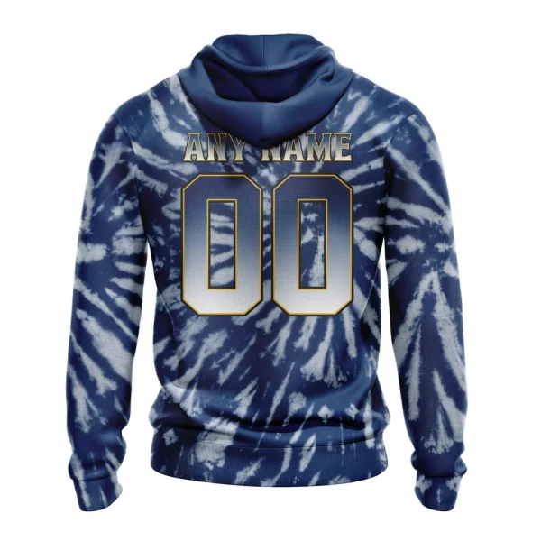 Hoodie NHL Nashville Predators Special Retro Vintage Tie Dye St2201 - Image 2