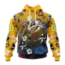 Hoodie NHL Nashville Predators X Hawaii Specialized Design For Hawaiia V0122