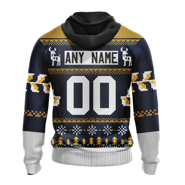 Hoodie NHL Nashville Predators, Specialized Chrismas Season - Image 2