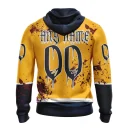 Hoodie NHL Nashville Predators, Specialized Design Jersey With Your Ribs For Halloween