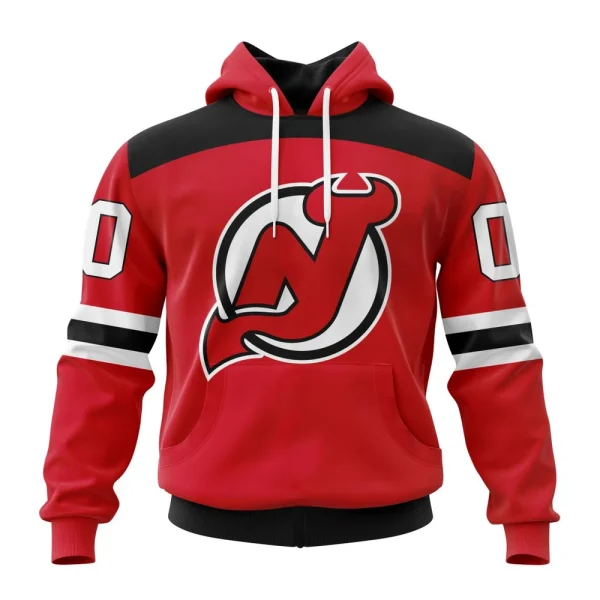 Hoodie NHL New Jersey Devils Personalized Home Kits