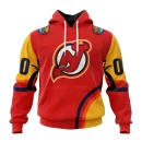 Hoodie NHL New Jersey Devils Special All-Star Game Design With Florida Sunset