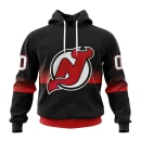 Hoodie NHL New Jersey Devils Special Black And Gradient Design St2301