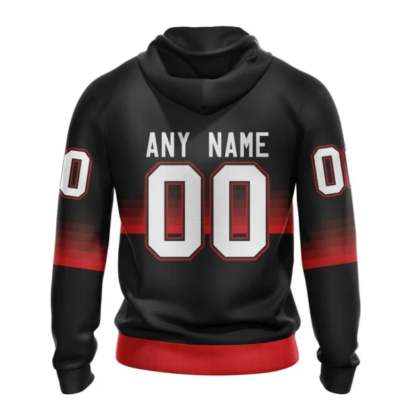 Hoodie NHL New Jersey Devils Special Black And Gradient Design St2301 - Image 2