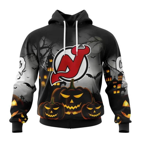 Hoodie NHL New Jersey Devils Special Design For Halloween St2302