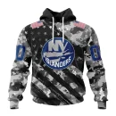 Hoodie NHL New York Islanders Special Camo Military Design St2301