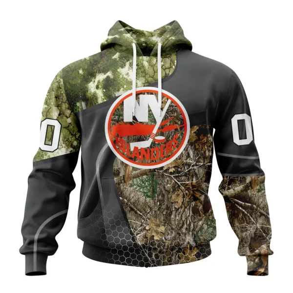Hoodie NHL New York Islanders Special Hunting Camo Design St2302