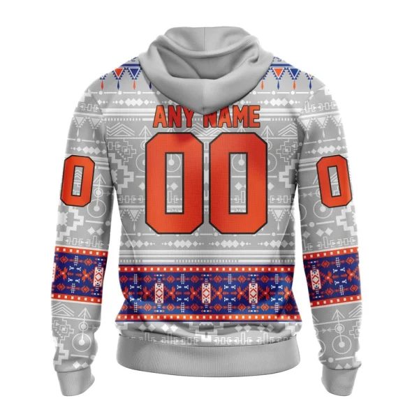 Hoodie NHL New York Islanders Special Native Design St2302 - Image 2